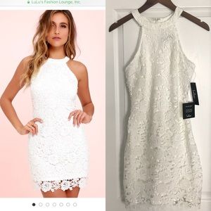 Lulus Ivory Lace dress